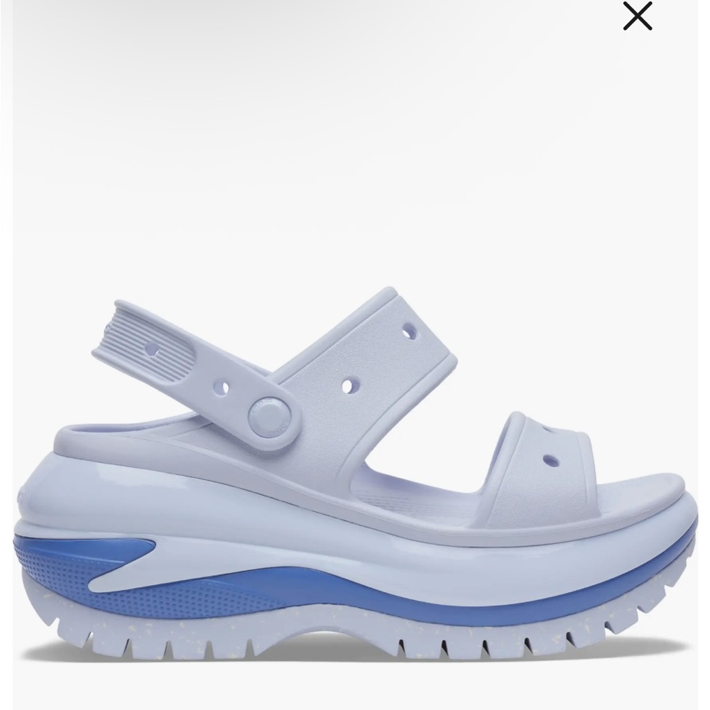 Crocs Classic Mega Crush Water Resistant Platform Sandal, Size 9 Women’s